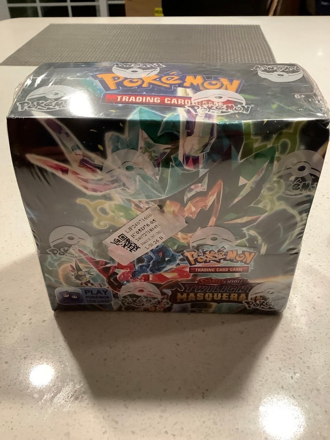 Sealed Pokemon twilight masquerade booster box UNAUTHENTICATED: Sealed Pokemon twilight masquerade booster box UNAUTHENTICATED