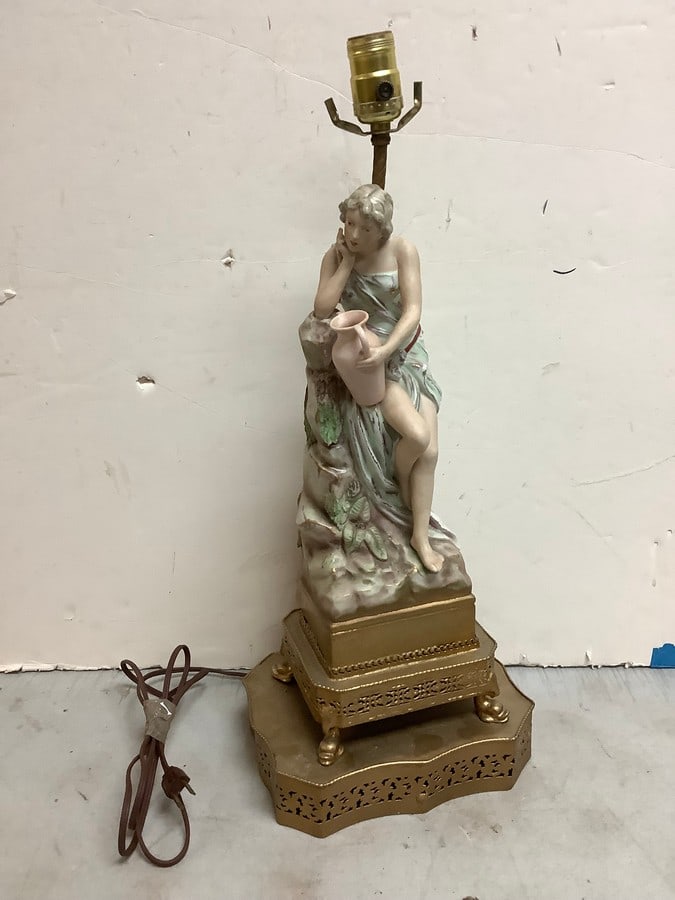 Figural Ceramic Lamp(22.5in Tall) (1 of 1)