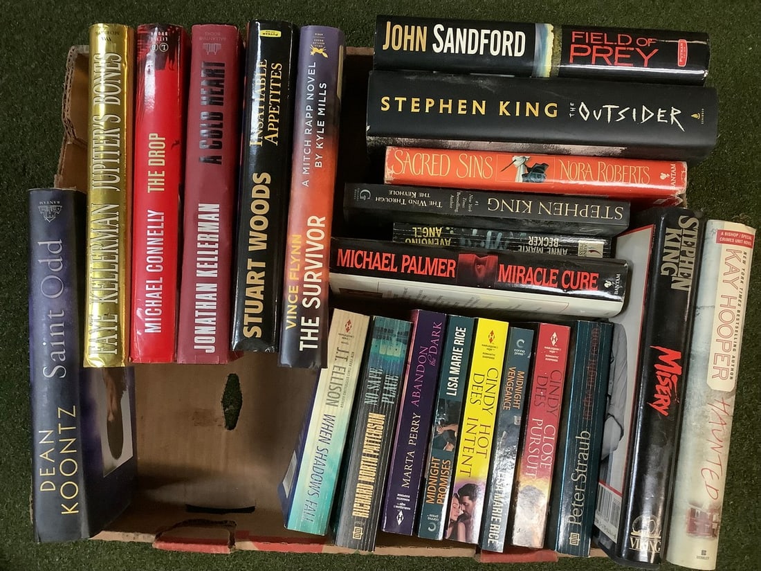 Various books(The Survivor, Miracle Cure, Misery, and more) (1 of 1)