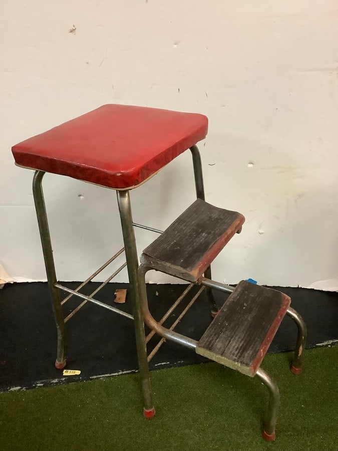 Vintage COSCO folding step stool(23in.tall) (1 of 1)