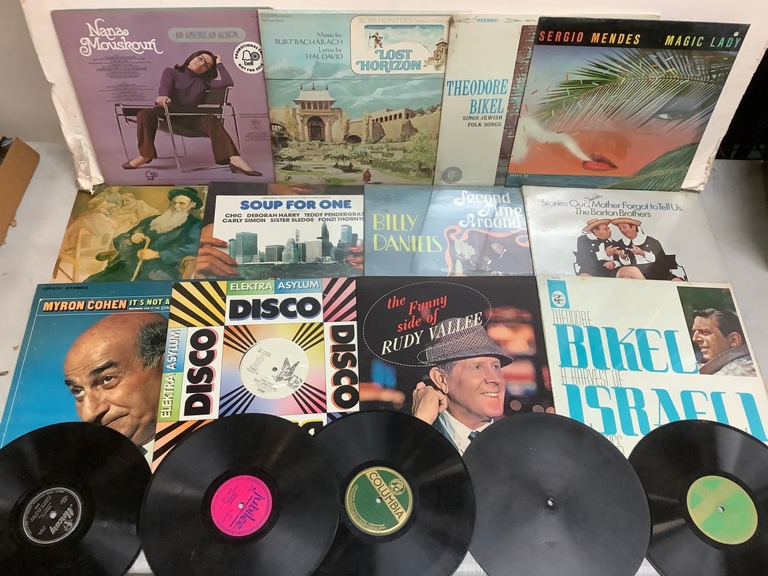 Vintage Records (Theodore Bikel, Sergio Mendes, Myron Cohen and more): Vintage Records (Theodore Bikel, Sergio Mendes, Myron Cohen and more)