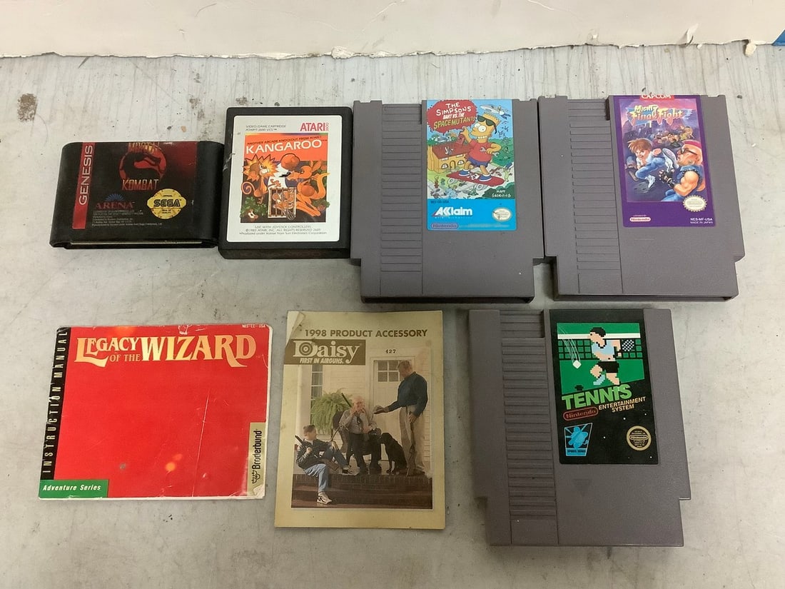 Vintage games(Sega, Nintendo, Atari) (1 of 1)