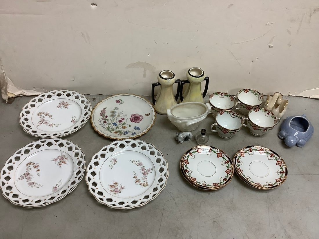 Various Ceramic Plates, Cups and more(Lenox, Winterling, and more -tallest 5.5in.): Various Ceramic Plates, Cups and more(Lenox, Winterling, and more -tallest 5.5in.)