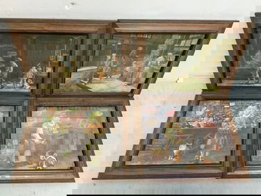 Vintage Four Frame Set - 'School Days' (12.25inx10.25in)