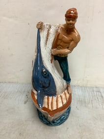 Sambuca Sarandrea Handpainted Statue - 1971(11.25in Tall)