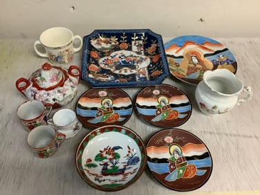 Ceramic Plates, Cups, Pitcher and more, (ACF, Royal Doulton, etc)