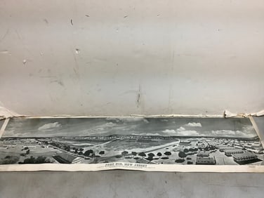 Fort Dix, New Jersey photographic print(7.5in.x41in.)