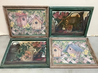 Framed artwork(13in.x16in.)