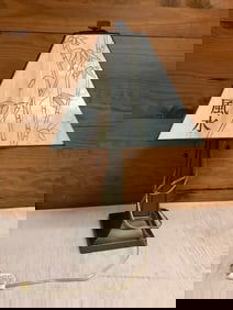 Tiffany lamp(26in.tall)