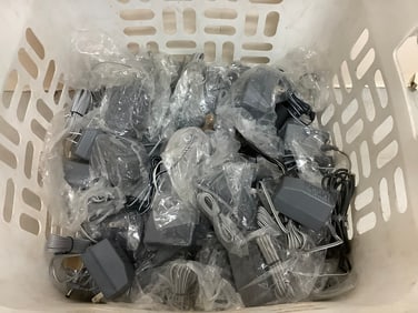 Various adaptors/cords(Panasonic 12v and more-most new)