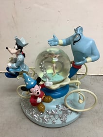 Disney decorative musical globe decor(10in.tall)