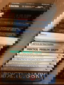 Various Books (Practical Problem Solver, The Winners Edge, How to Do Just About Anything, and more)