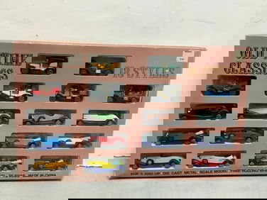Vintage Old Time Classics die cast metal set(18 styles)