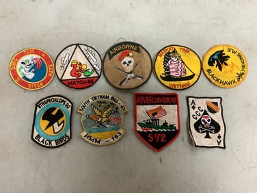 Original Vietnam War Unit Patches