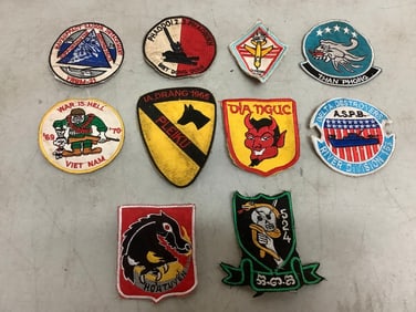 Original Vietnam War Unit Patches