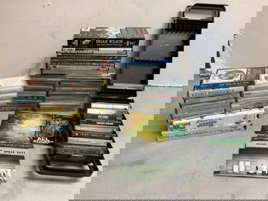 Mixed Media Lot (VHS, Cassettes, CDs, and DVDs)