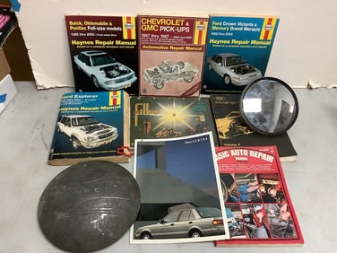 Vintage Car Manuals and more