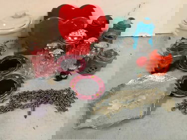 Pepper/Salt Shakers, Decorative Ceramic Jar, Candle Holder, Heart Shaped Container and more(Tallest