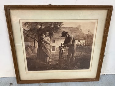 Framed Artwork (13.75inx12.25in)