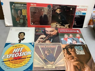 Vintage Records (Barbra Streisand, Johnny Mathis, Ernie Ford, and more)