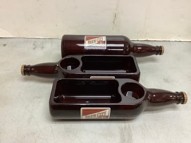 Brew City Plastic Serving Dishes with Sauce Holder (13.75inx3inx3.75in)