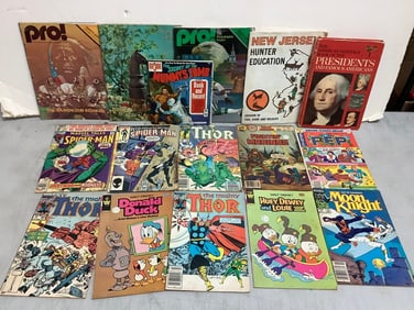 Vintage Comics, Magazines and more