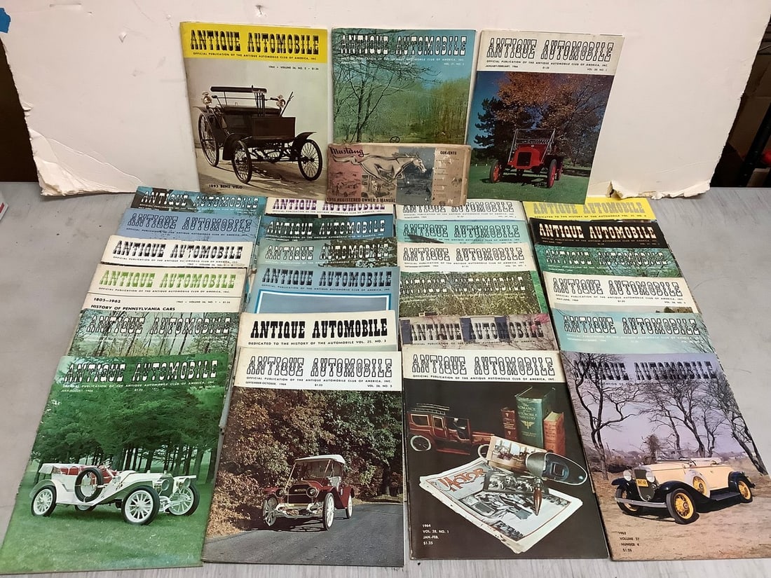 Vintage Antique Automobile Magazines: Vintage Antique Automobile Magazines