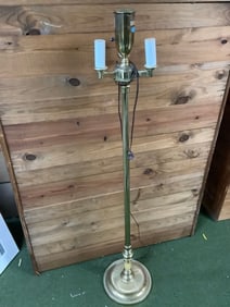Stiffel Brass Floor Lamp (54.5in Tall)