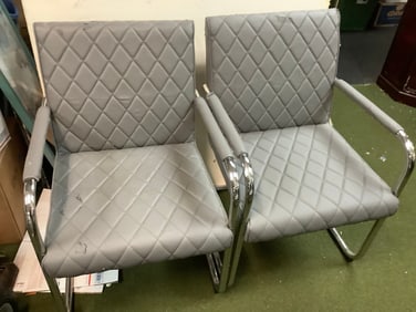 Cushioned Chairs (33.5in Tall)