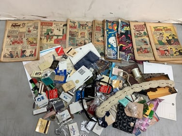 Vintage Comics, Postcards, Sowing Supplies and more