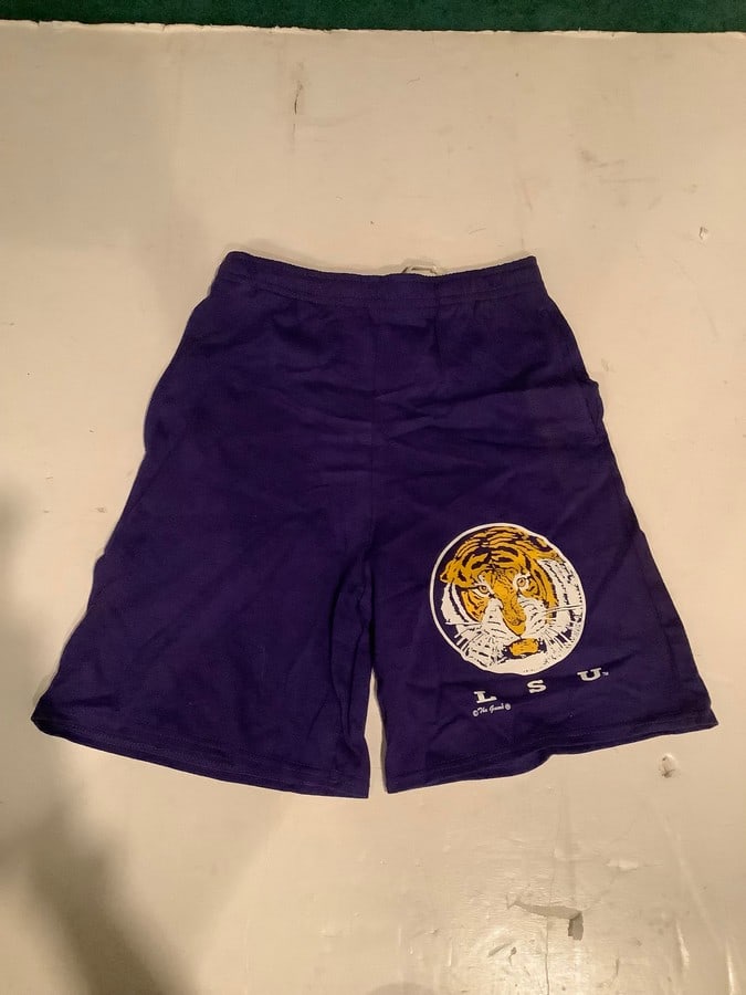 Vintage LSU shorts The Game apparel(Medium): Vintage LSU shorts The Game apparel(Medium)