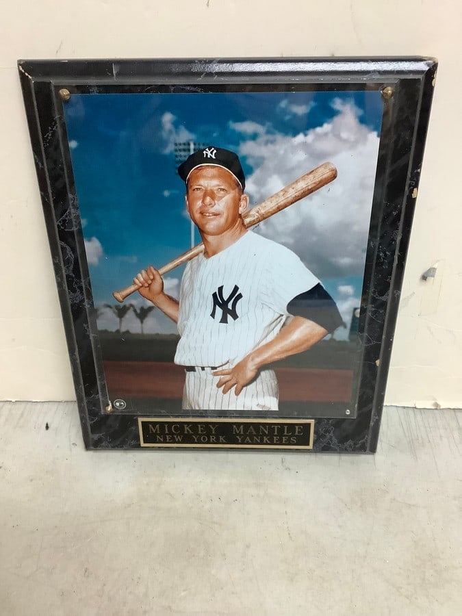 MICKEY MANTLE plaque 10.5x13 (1 of 1)