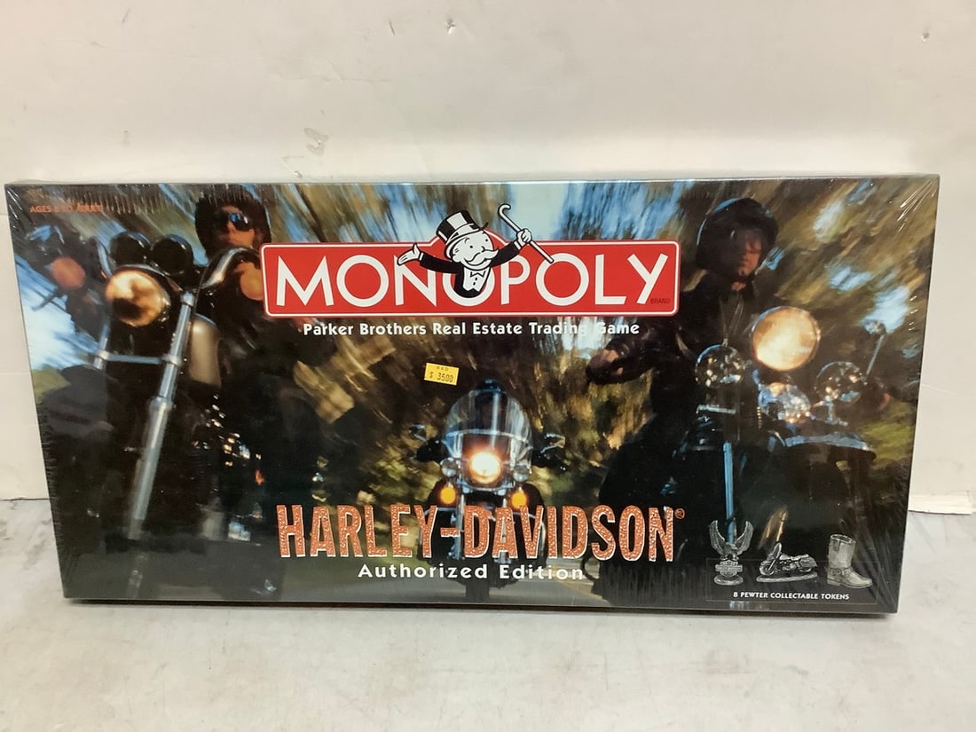 Sealed Harley Davidson Monopoly authorized edition: Sealed Harley Davidson Monopoly authorized edition