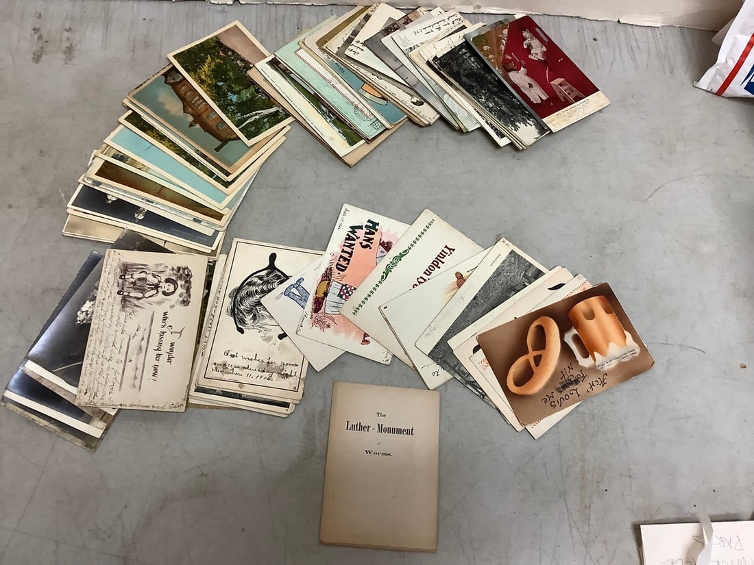 Vintage postcards: Vintage postcards
