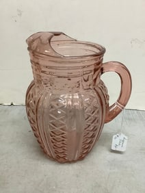 Depression glass pitcher(10in.tall)