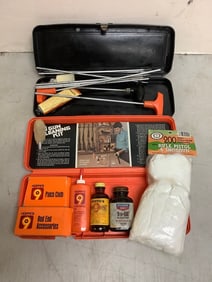 Bulldog Rifle Case - Like New Condition And Gun Cleaning Kits