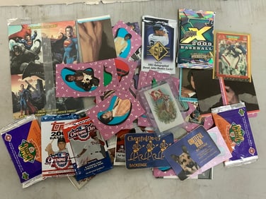 Various Sports Cards, Stickers and more