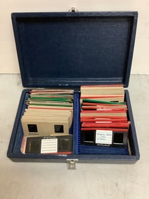Vintage Photo Slides in Box (2.5inx6.5inx10.25in)