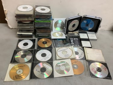 Various CDs, CD Case(2.5inx6.5inx6in) and more