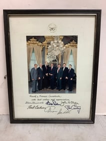 Framed Republican Senatorial Inner Circle Photograph with Signatures (14.75inx11.75in)