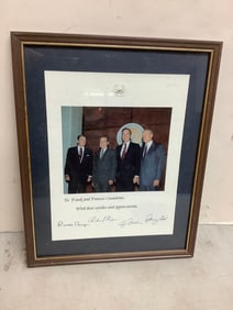 Framed Republican Senatorial Inner Circle Photograph with Signatures (14.75inx11.75in)