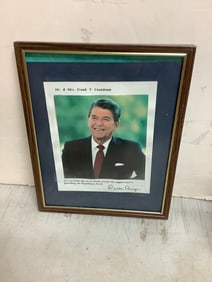 Framed Photograph With Signatures (8inx10in)