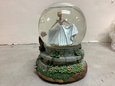 Cinderella Disney Snowglobe Music Box - Works