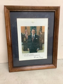 Framed Republican Senatorial Inner Circle Photograph with Signature (12.5inx15.75in)
