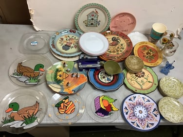 Ceramic kitchen containers, bowls, and more