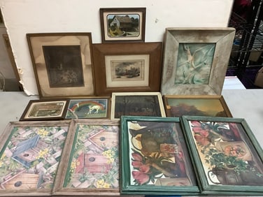 Framed art prints(14in.x20in.)