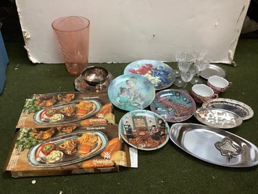 Crab dish(18.5in.x10in.x4in.), Buen Provecho traditional stone Molcajete, and more