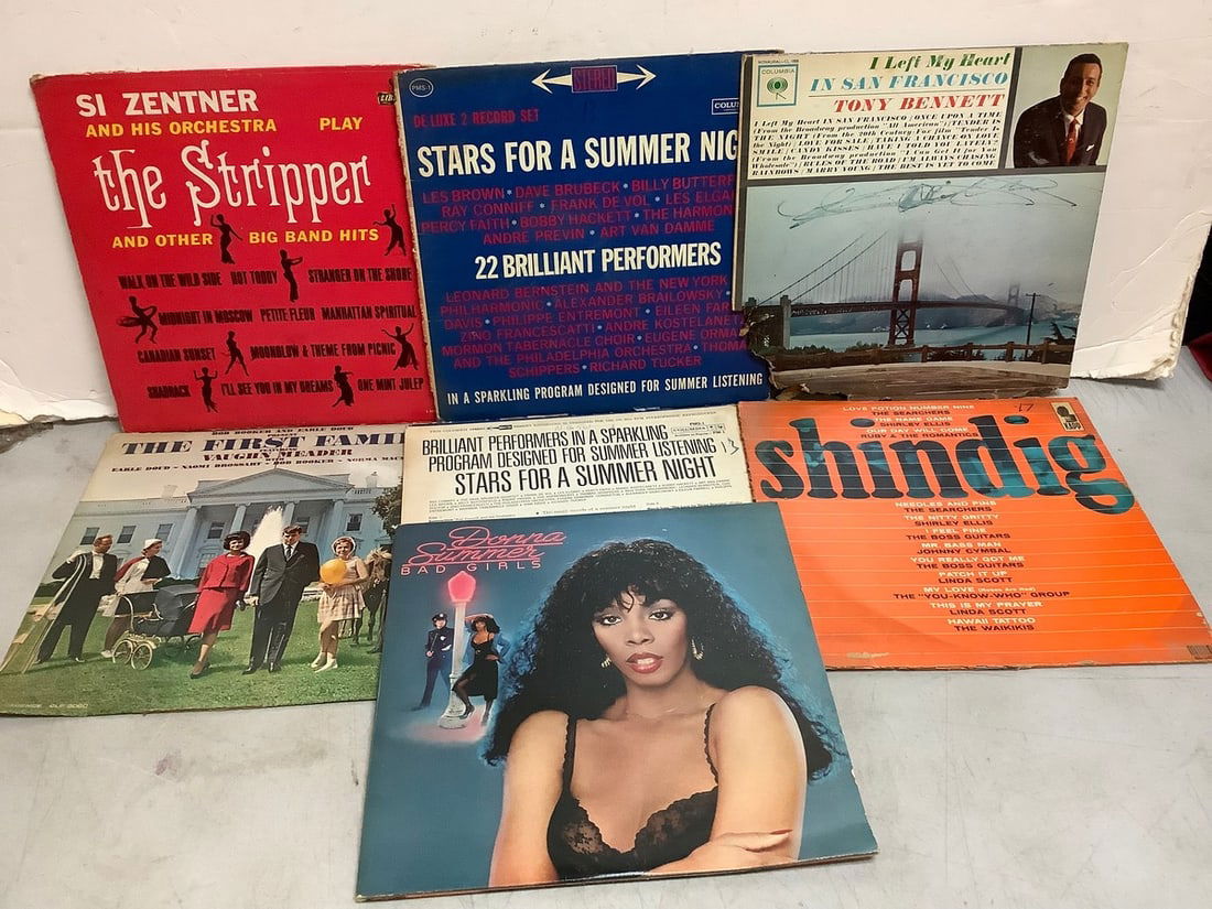 Vintage records(Tony Bennett, Donna Summer, and more) (1 of 1)