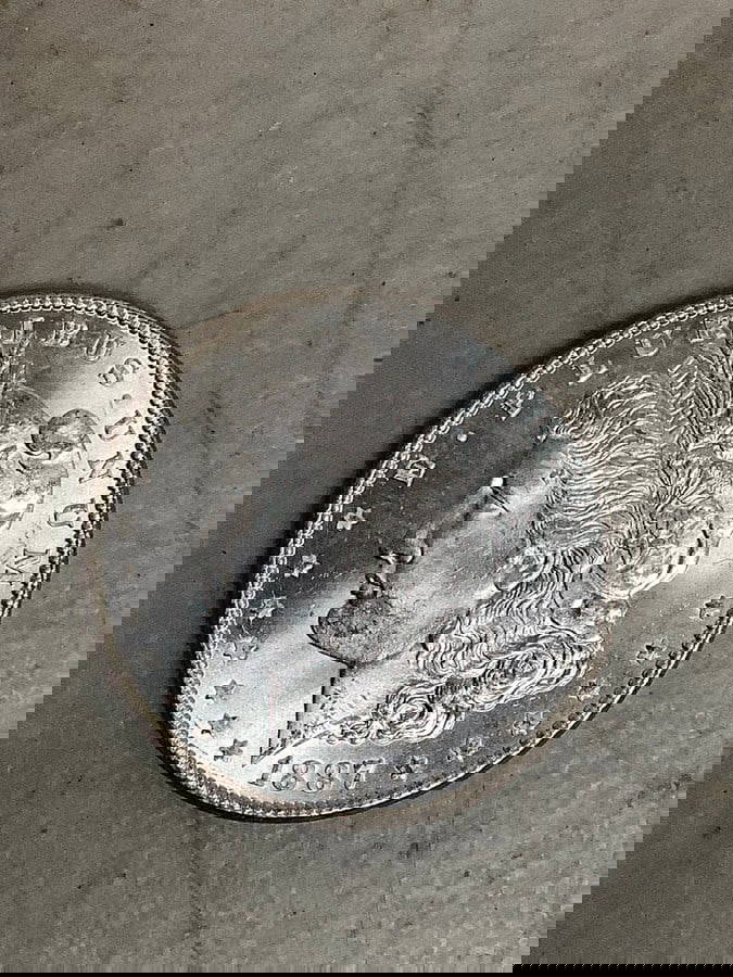 1887 Silver Proof Dollar Auction