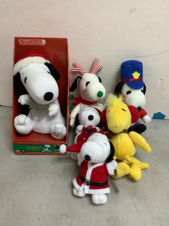 Various Peanuts Dolls and Musical Snoopy: Various Peanuts Dolls and Musical Snoopy